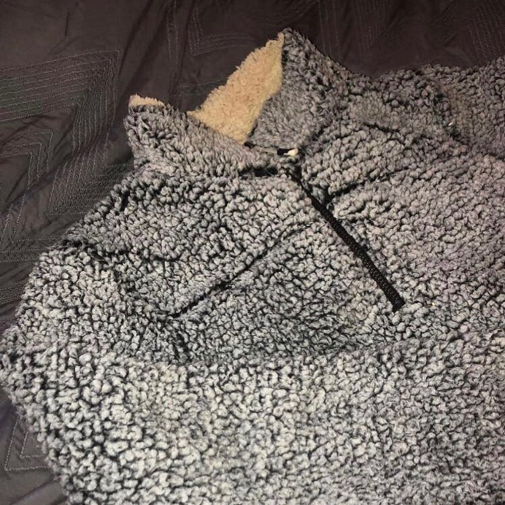 Soft quarter zip